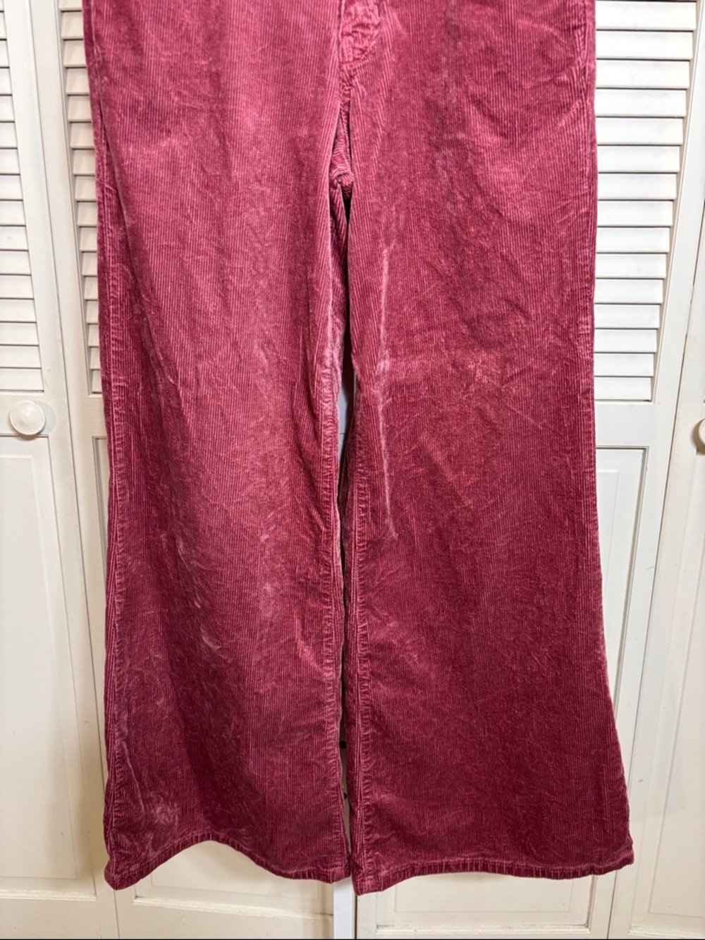 Anthropologie Pilcro Robbie Corduroy High-Rise Wide Leg Jeans by Pilcro Size 30 - Picture 6 of 14